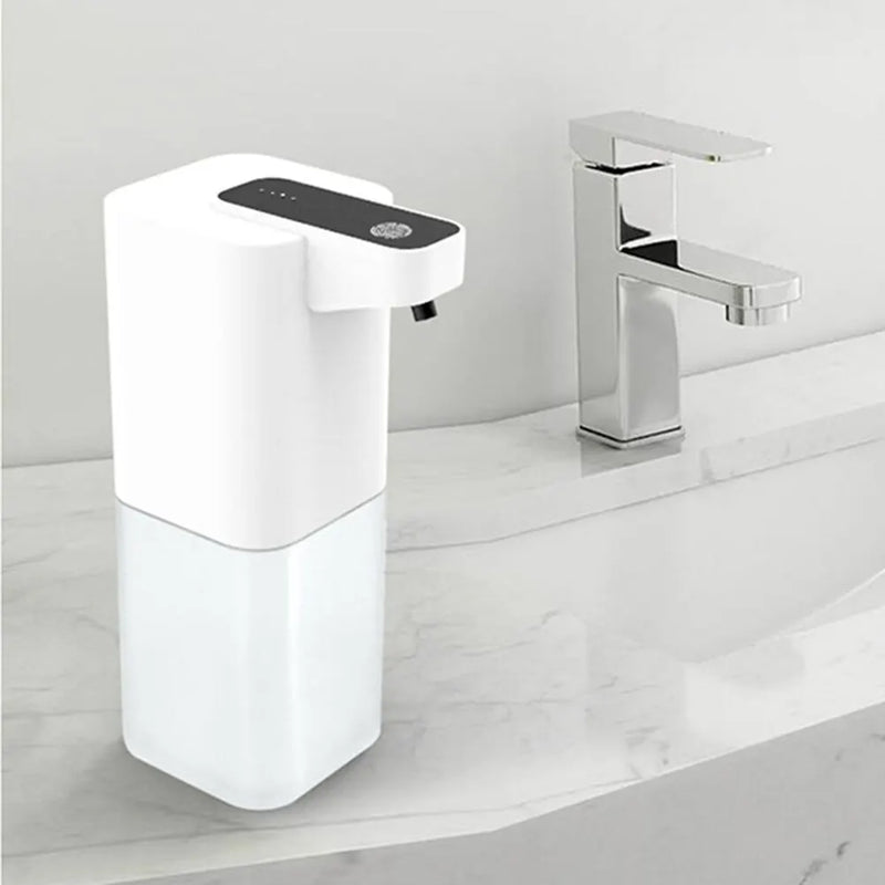 Dispensador de sabão indutivo automático sensor doméstico dispensador de sabão infravermelho inteligente mão lavagem dispensador de sabão