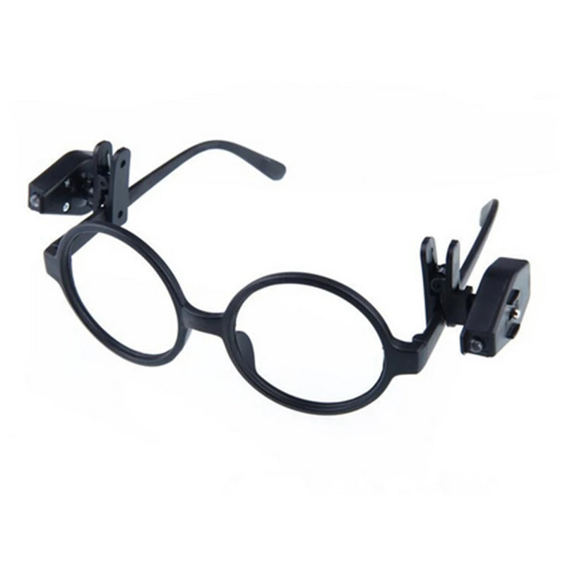 Clipe de óculos LED universal luz noturna livro luzes de leitura para óculos e ferramentas portátil flexível mini